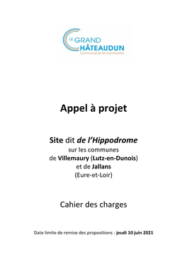 Appel À Projet