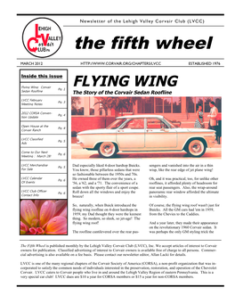 Flying Wing: Corvair FLYING WING Pg