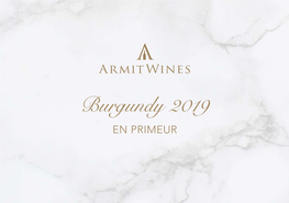 Burgundy 2019 EN PRIMEUR CÔTE DE BEAUNE