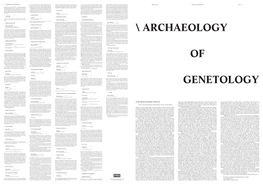 Archaeology Of