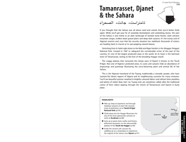 Tamanrasset, Djanet & the Sahara