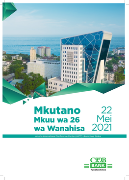 Mkutano 22 Mkuu Wa 26 Mei Wa Wanahisa 2021