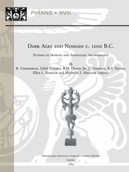 Dark Ages and Nomads C. 1000 B.C