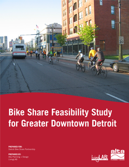 Feasibility Study for Greater Downtown Detroit