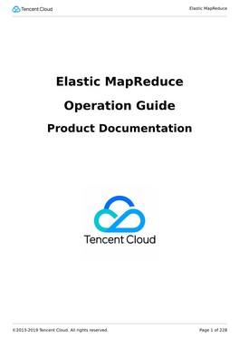 Elastic Mapreduce Operation Guide