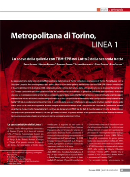 Metropolitana Di Torino, Linea 1