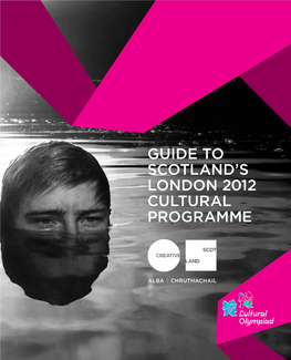 Guide to Scotland's London 2012 Cultural Programme