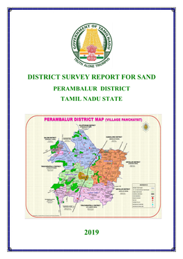 Perambalur District Tamil Nadu State
