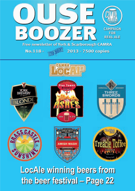 Locale Winning Beers from the Beer Festival – Page 22 Ouse Boozer 1 No