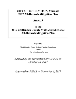 Mitigation Plan