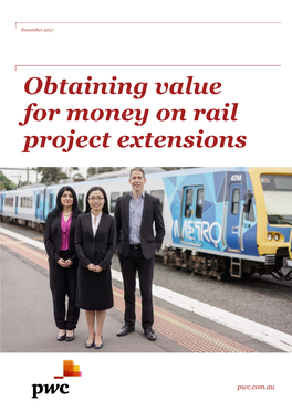 Obtaining Value for Money on Rail Project Extensions