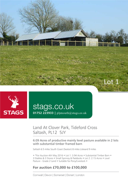 Land at Clover Park, Tideford Cross Saltash, PL12 5JY