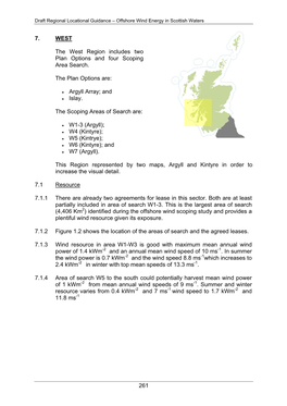 Argyll Array; and • Islay