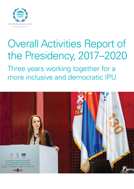 Overall Activities Report of the Presidency, 2017–2020