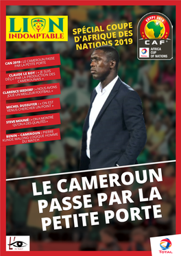 Le Cameroun Passe Par La Petite Porte