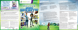 Kinect™ Sports
