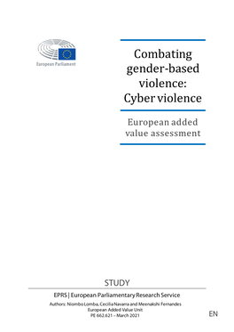 Combating Gender-Based Violence: Cyber Violence