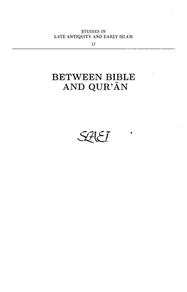 Between Bible and Qur'an