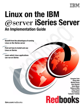 Linux on the IBM Iseries Server an Implementation Guide