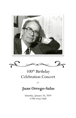 100Th Birthday Celebration Concert
