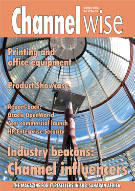 Industry Beacons: Channel Influencers the MAGAZINE for IT RESELLERS in SUB-SAHARAN AFRICA