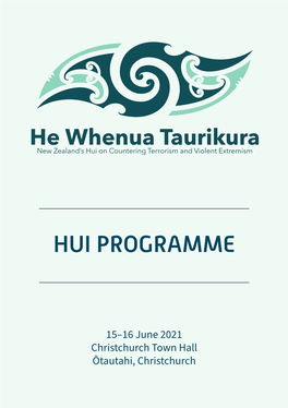 Hui Programme