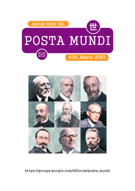 POSTA MUNDI B #34, Marto 2021