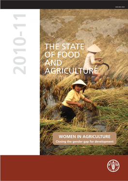 The State of Food and Agriculture 2010-11: Women in Agriculture