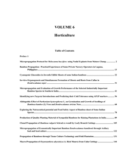 Bamboo Propagation: Practical Experiences of Some Private Nursery Operators in Laguna, Philippines