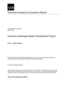 49154-001: Sewerage System Development Project