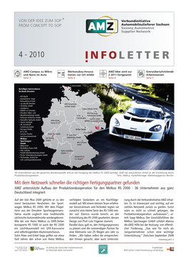 Infoletter 4 - 2010 Forschung Und Entwicklung