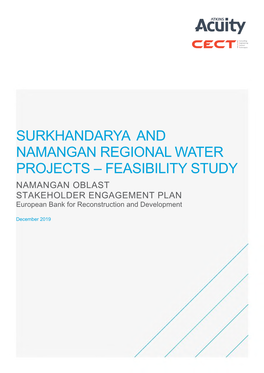 Namangan Regional WSWW Stakeholder Engagement