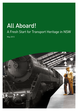 All Aboard! a Fresh Start for Transport Heritage in NSW