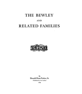 The Bewley Related Families