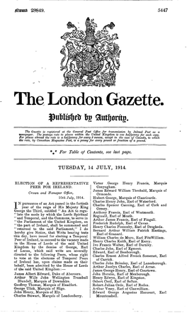 The London Gazette