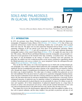 Chapter 17. Soils and Palaeosols in Glacial Environments