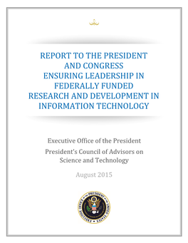 President's Council of Advisors on Science and Technology