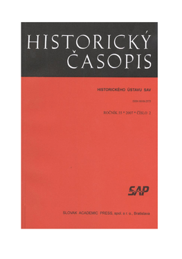 Historicky Casopis 2 2007.Pdf