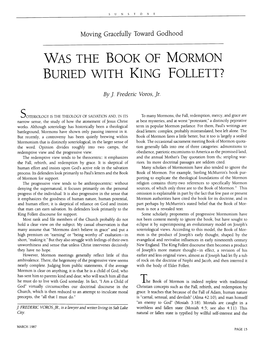 Was the Book of Mormon Buried with King Follett?