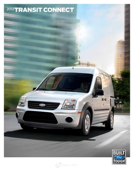 2013 Ford Transit Connect Brochure