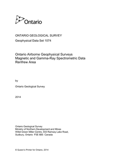 Geophysical Data Set 1074