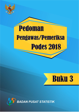Pedoman Pemeriksa Podes 2018 I