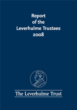 The Leverhulme Trust in 2008