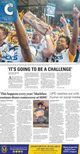 The Collegian: November 01, 2017