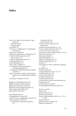 Acetic Acid, Specific Heat Capacities (Vapor Phase) 88 Carbon Dioxide 88