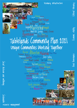 Tablelands Community Plan 2021 Unique Communities Working Together