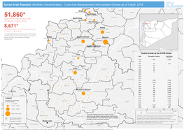 Syrian Arab Republic (Northern Governorates): Cross-Line Displacements from Eastern Ghouta As of 5 April, 2018