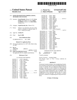 (12) United States Patent (10) Patent No.: US 8,414.872 B2 Resnick Et Al