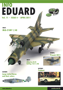 Vol. 11 ISSUE 4 APRIL 2011 Mig-21MF 1/48