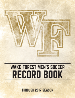 Wake Forest Men's Soccer